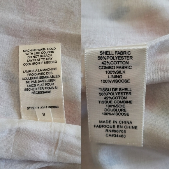 New Rebecca Taylor Emma Sleeveless Long Midi Dress In Multi Combo NWT Size 8 - Picture 17 of 17